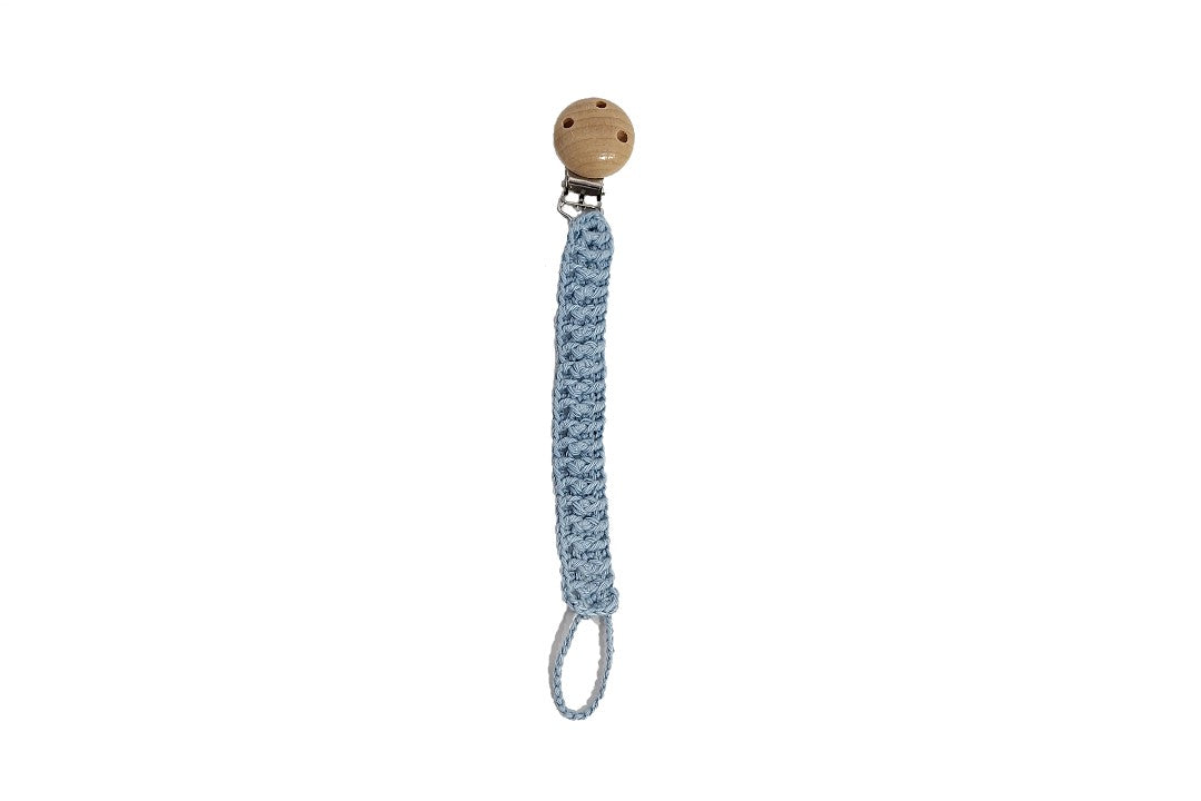 Chupetero de crochet Relieve