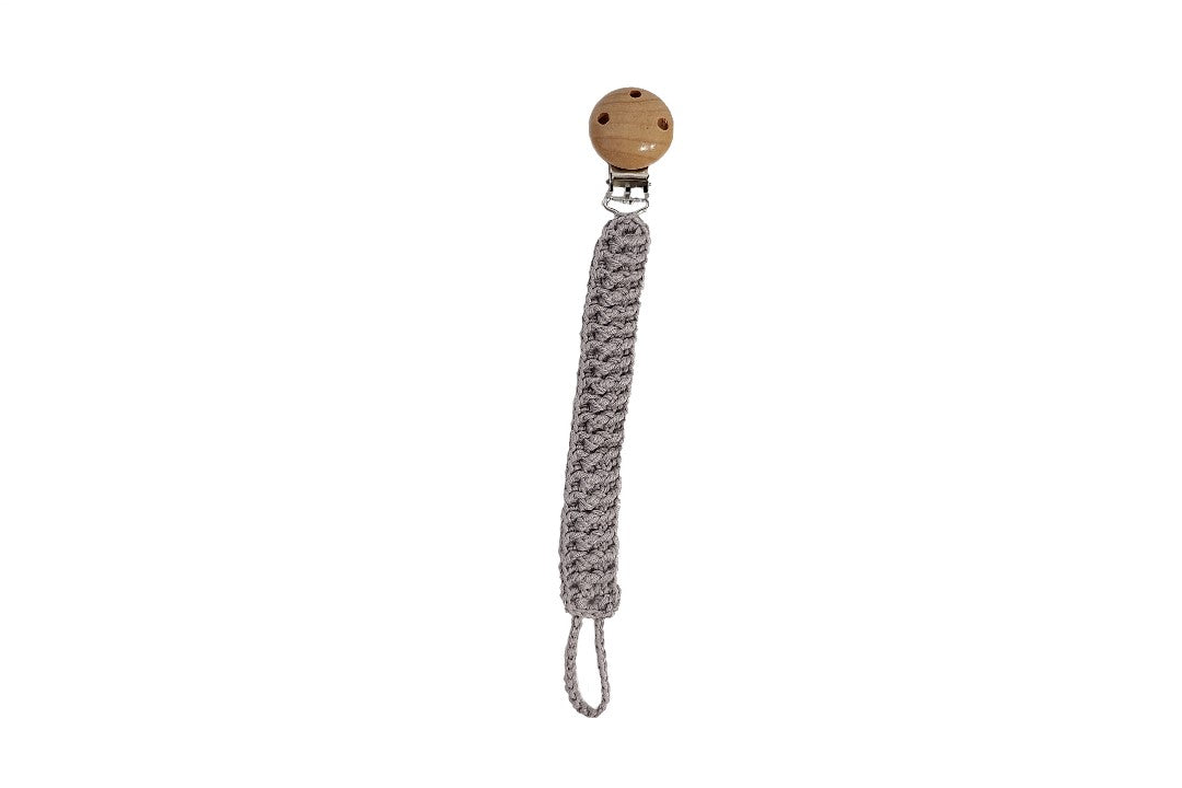Chupetero de crochet Relieve