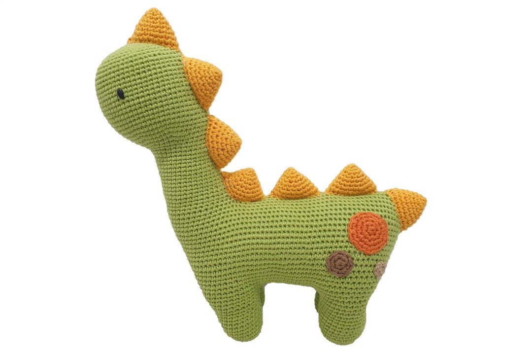 Amigurumi dinosaurio.