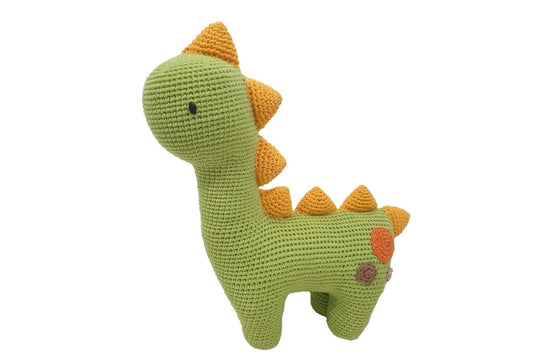 Amigurumi dinosaurio.