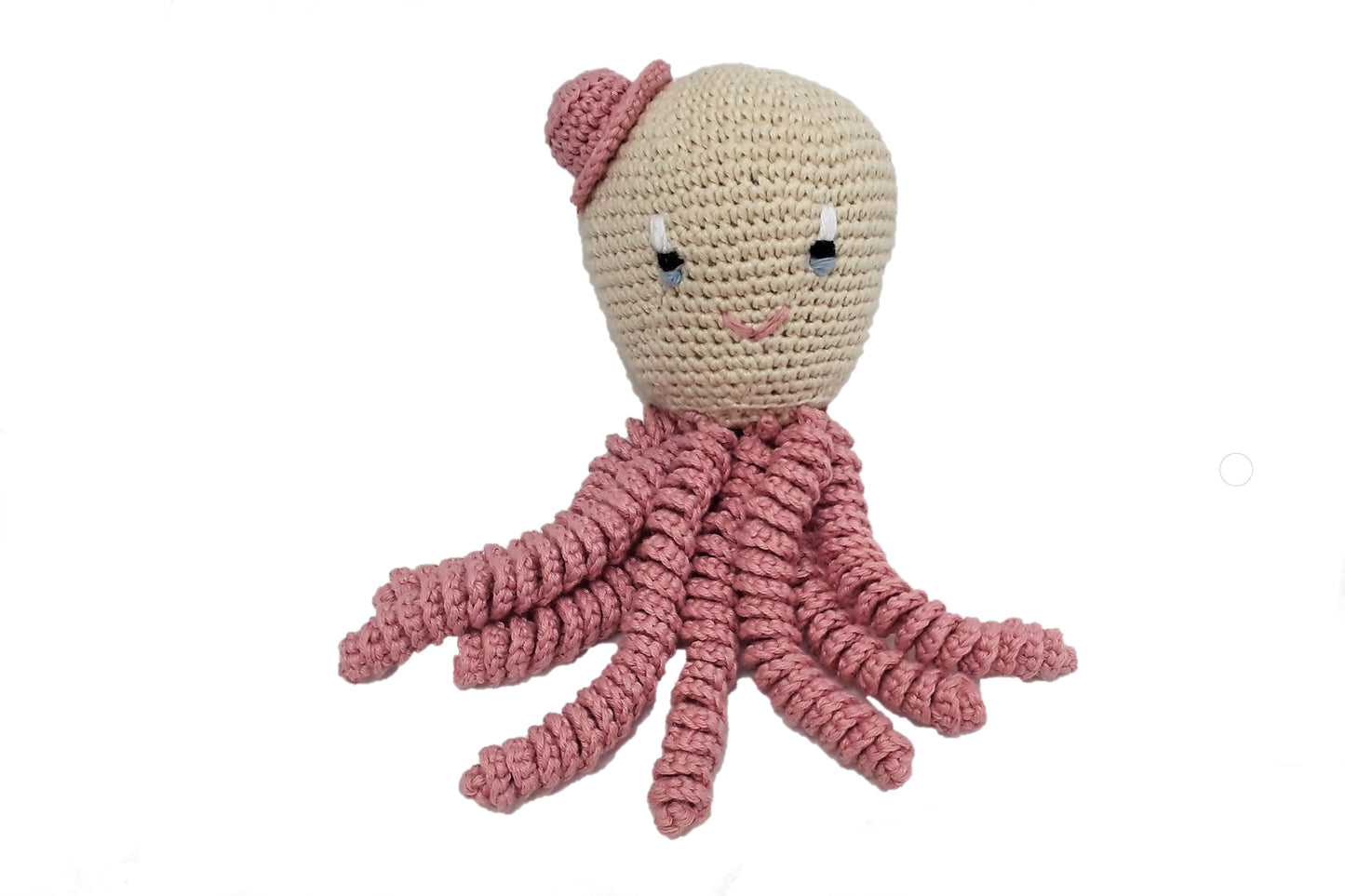 Pulpo amigurumi con sombrero (varios colores)