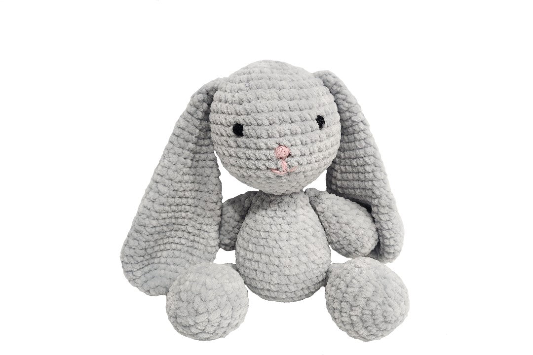 Peluche conejito gris