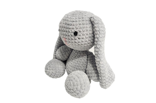 Peluche conejito gris