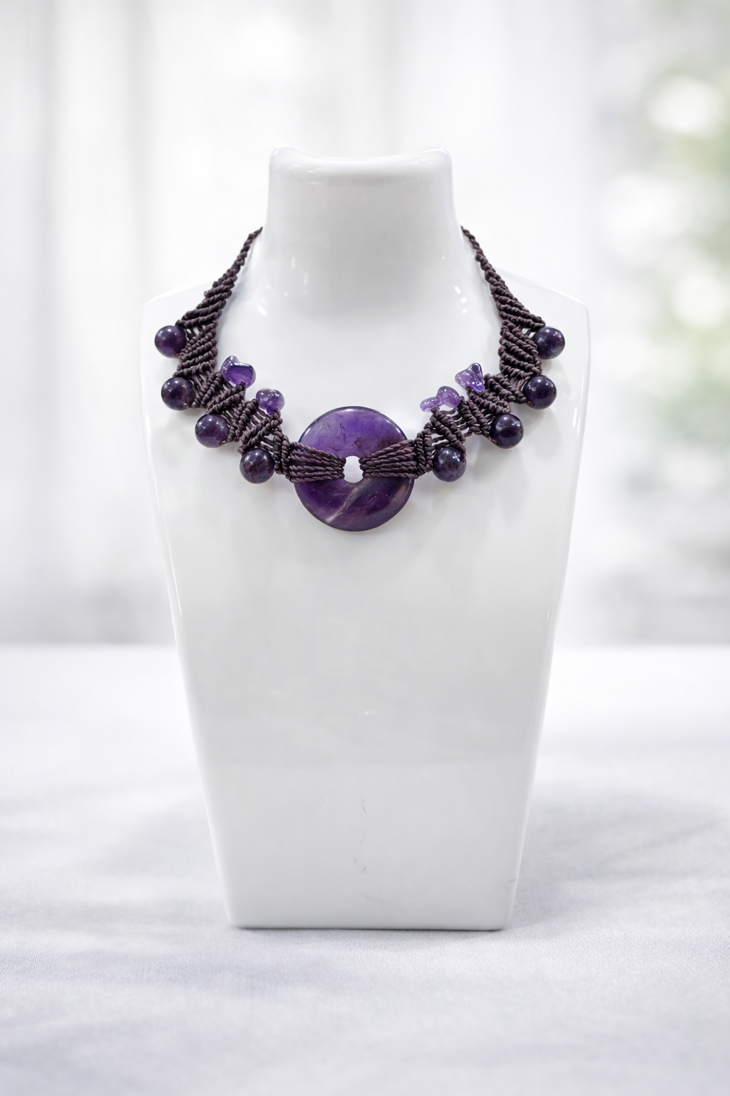 Gargantilla de amatista